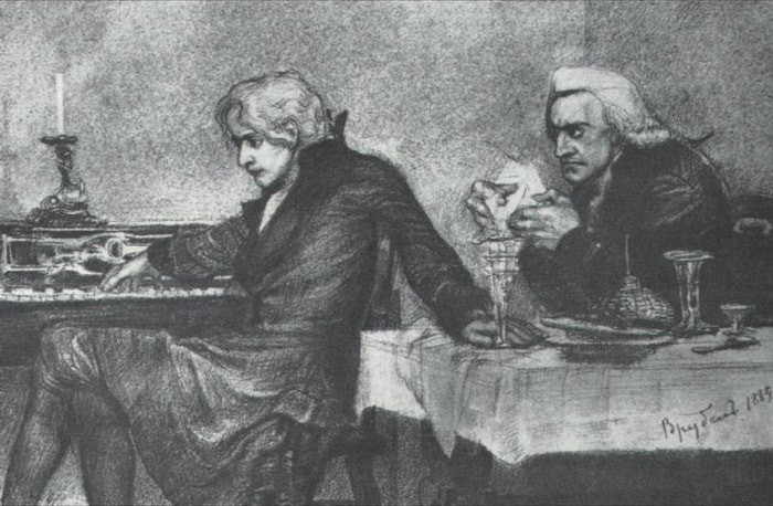 Mozart Salieri Rivalry - Artist's